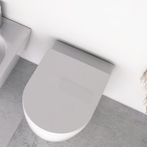WC in Wandnähe