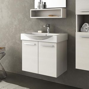 wandhängender Waschtisch-Unterschrank 1