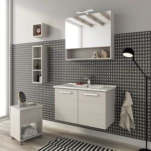 wandhängender Waschtisch-Unterschrank 1