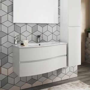 wandhängender Waschtisch-Unterschrank 1