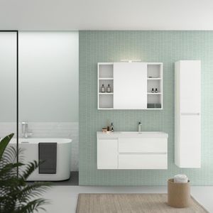 wandhängender Waschtisch-Unterschrank 1