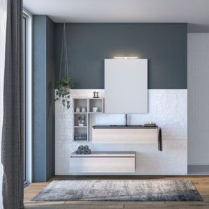 wandhängender Waschtisch-Unterschrank 1