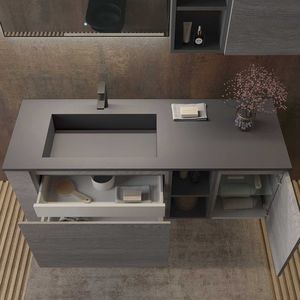 wandhängender Waschtisch-Unterschrank 1