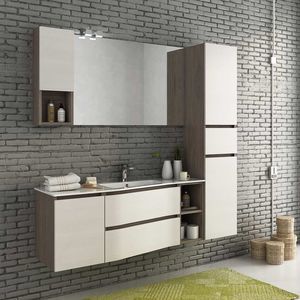 wandhängender Waschtisch-Unterschrank 1