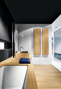 begehbare Dusche / Glas / rechteckig