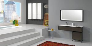 wandhängender Waschtisch-Unterschrank