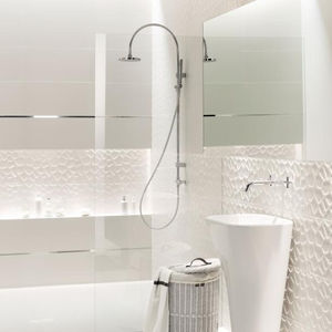 Badezimmer-Fliesen / Wand / Feinsteinzeug / Motiv