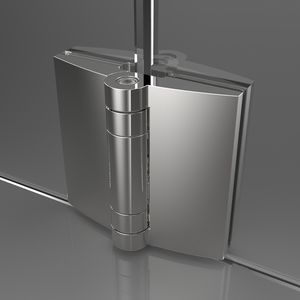 Scharnier für Glastür