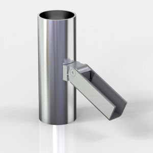 Glas-Glasklemme