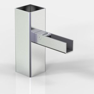 Glas-Glasklemme