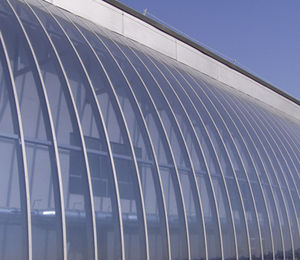 Polycarbonatplatte für Gebäude