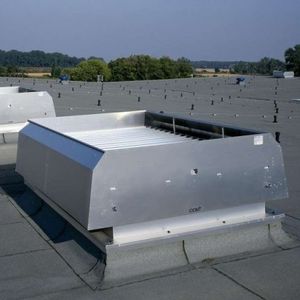 Aluminium-Rauchabzugsfenster