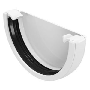 Dachrinnen-Enddstück / PVC 1