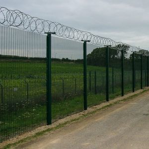 Zaun / geschweißter Maschendraht 1