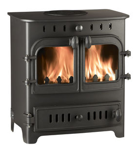 Multibrennstoff-Kaminofen / Metall / traditionell