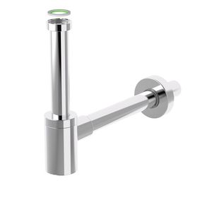 Syphon für Waschbecken / Edelstahl