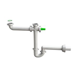 Syphon für Waschbecken / Kunststoff