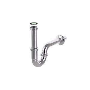Syphon für Waschbecken / Edelstahl