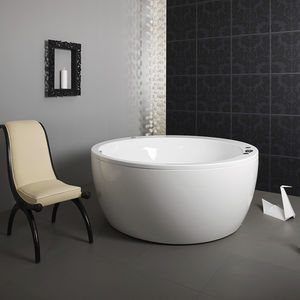 runde Badewanne