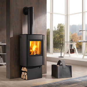 Holz-Kaminofen - STAGE FS14 - Wodtke GmbH - 6 kW / modern / Metall