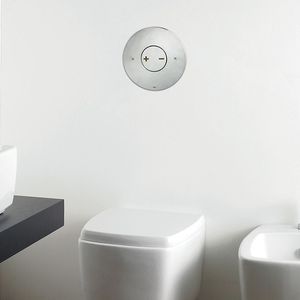 einfacher WC-Spülknopf