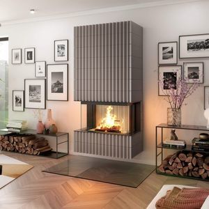 Geschlossene Feuerstelle / Holz