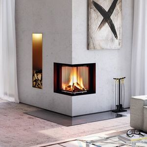 Geschlossene Feuerstelle / Holz