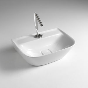 Waschbecken-Unterbau / Metall - UP 700 WITH STAND - BLEU PROVENCE - Keramik