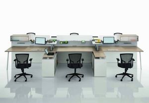 Schreibtisch für Open Space