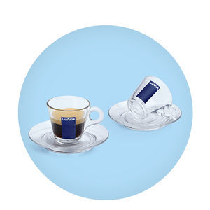 Glas-Kaffeetasse