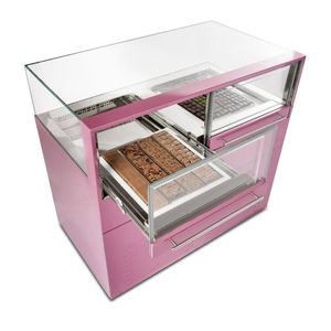 Verkaufskühlvitrine / Schrank / für Schokoladeartikel / für Geschäfte