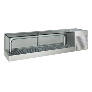 Kühlvitrine zum Aufstellen / beleuchtet / für Restaurants