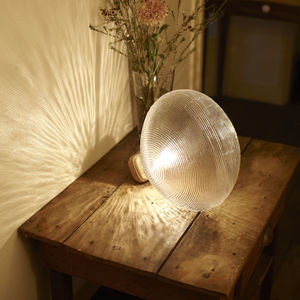 tragbare Lampe / modern / aus Kork / geblasenes Glas