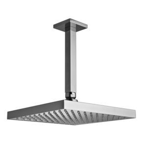 deckenmontierter Duschkopf / quadratisch / Regenstrahl