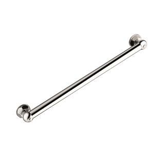 Messing-Stützgriff / gerade / wandmontiert / Objektmöbel