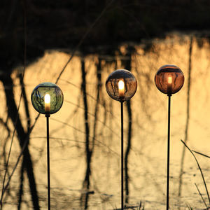 Leuchtpoller für Garten