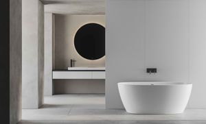 ovale Badewanne