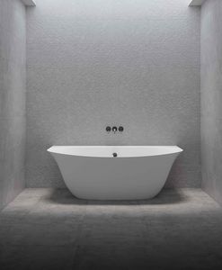 asymmetrische Badewanne