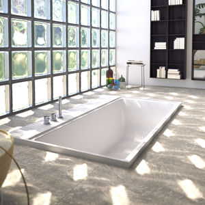 Badewanne aus Mineralwerkstoffen