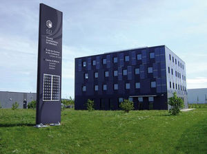 Stele zur Beschilderung