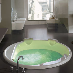 runde Badewanne / aus Acryl / doppelt