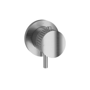 Einhebelmischer für Duschen / Einbau / Edelstahl / thermostatisch
