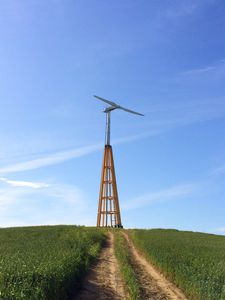 Mast / selbsttragend / für Windkraftanlagen