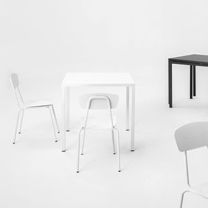 moderner Stuhl / Stapel / Stahl / Aluminium