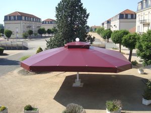 quadratischer Sonnenschirm 1