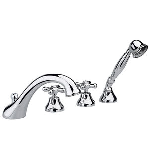 Zweigriffmischer für Badewanne