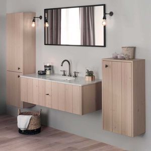 wandmontierter Waschtisch-Unterschrank