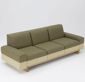 braunes Sofa