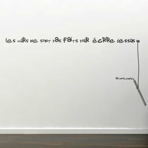 Text-Wandtattoo