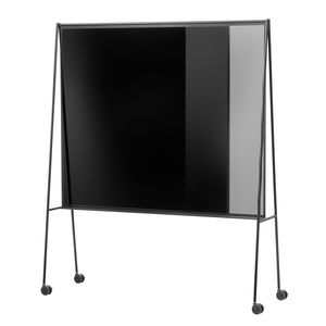 Magnettafel / schwarz / Pin / bodenstehend